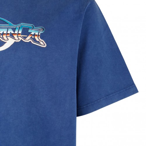 Navy Chrome Short-Sleeve T-Shirt