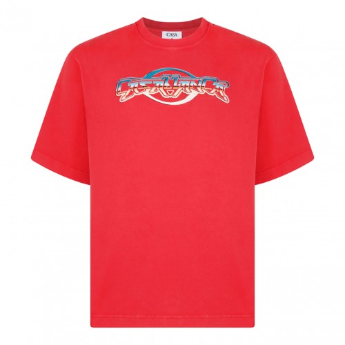 Red Chrome Short-Sleeve T-Shirt