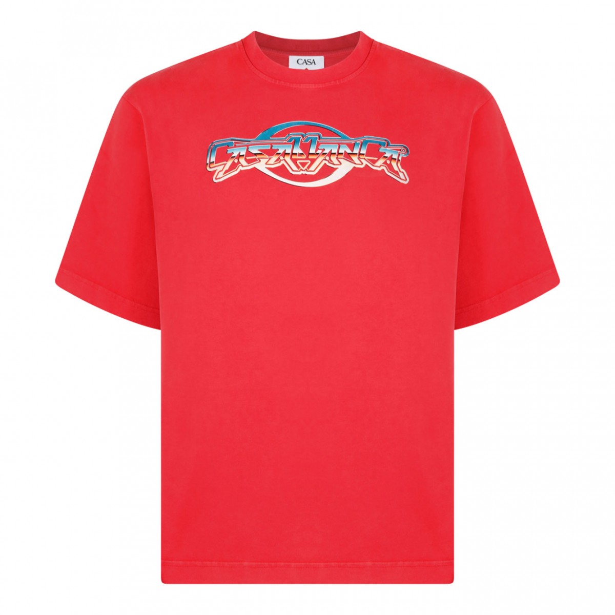 Red Chrome Short-Sleeve T-Shirt