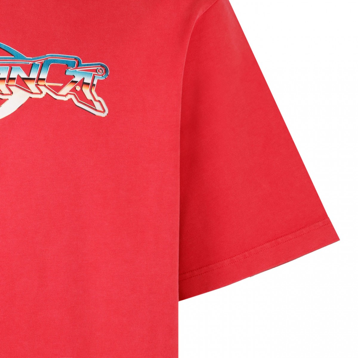 Red Chrome Short-Sleeve T-Shirt