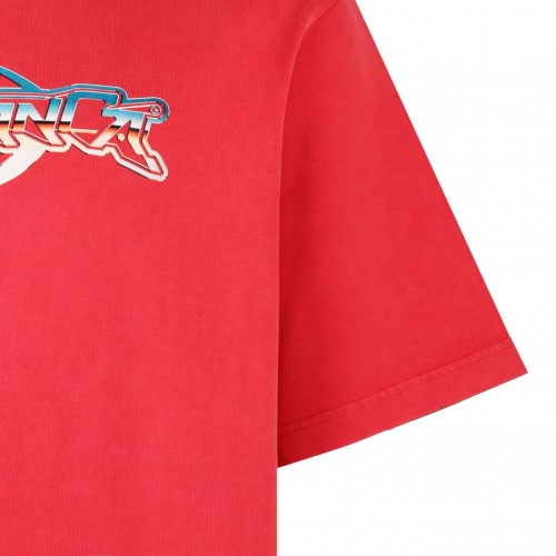 Red Chrome Short-Sleeve T-Shirt