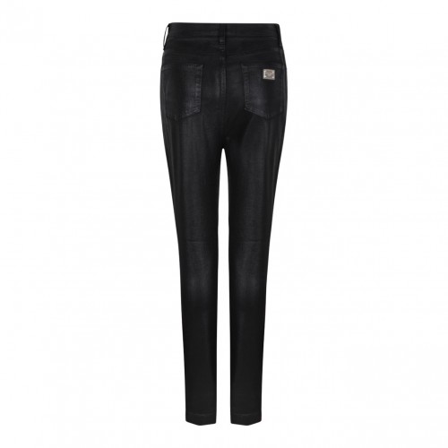 Black Grace Coated Skinny Jeans 2