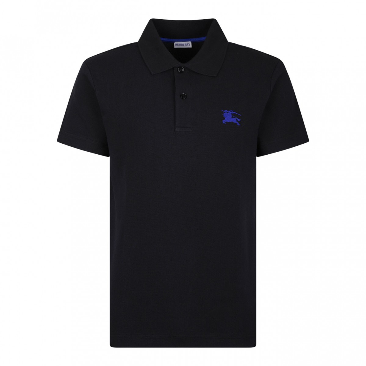 Black EKD-Embroidered Polo Shirt