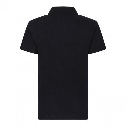 Black EKD-Embroidered Polo Shirt