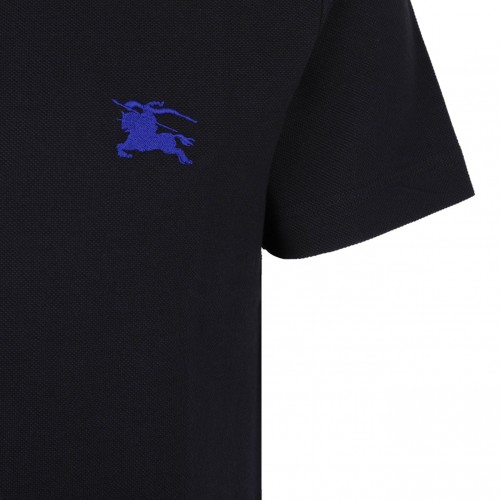 Black EKD-Embroidered Polo Shirt