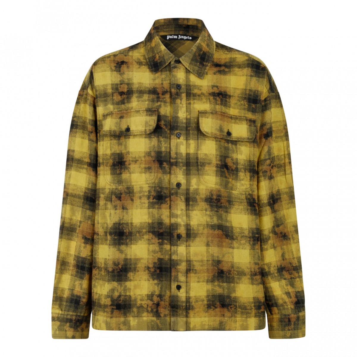 Curved Logo Check Shirt