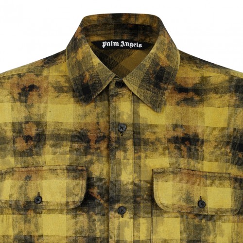 Curved Logo Check Shirt