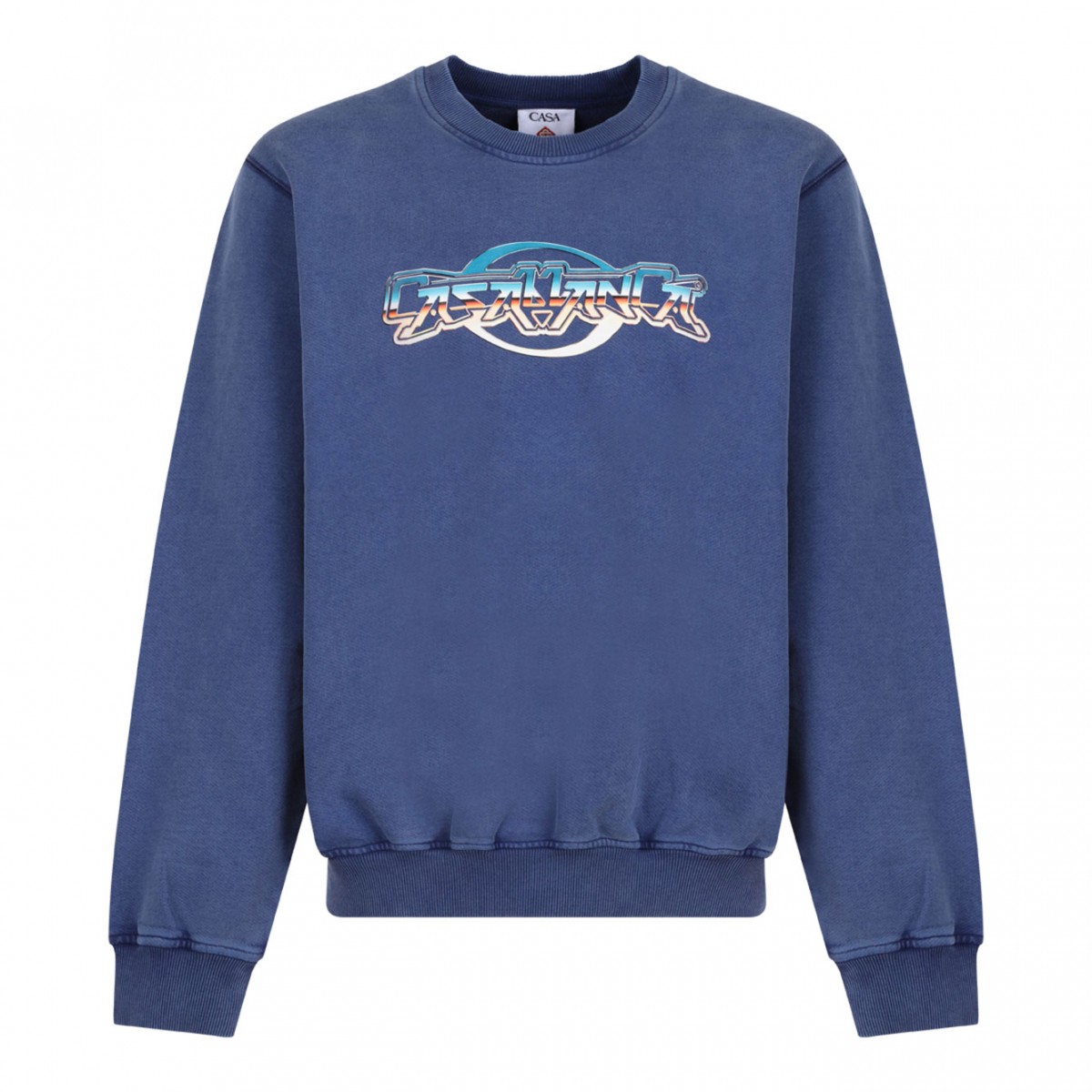 Navy Casablanca Chrome Sweatshirt