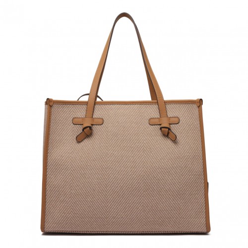 Almond Spiga Tote Bag 2