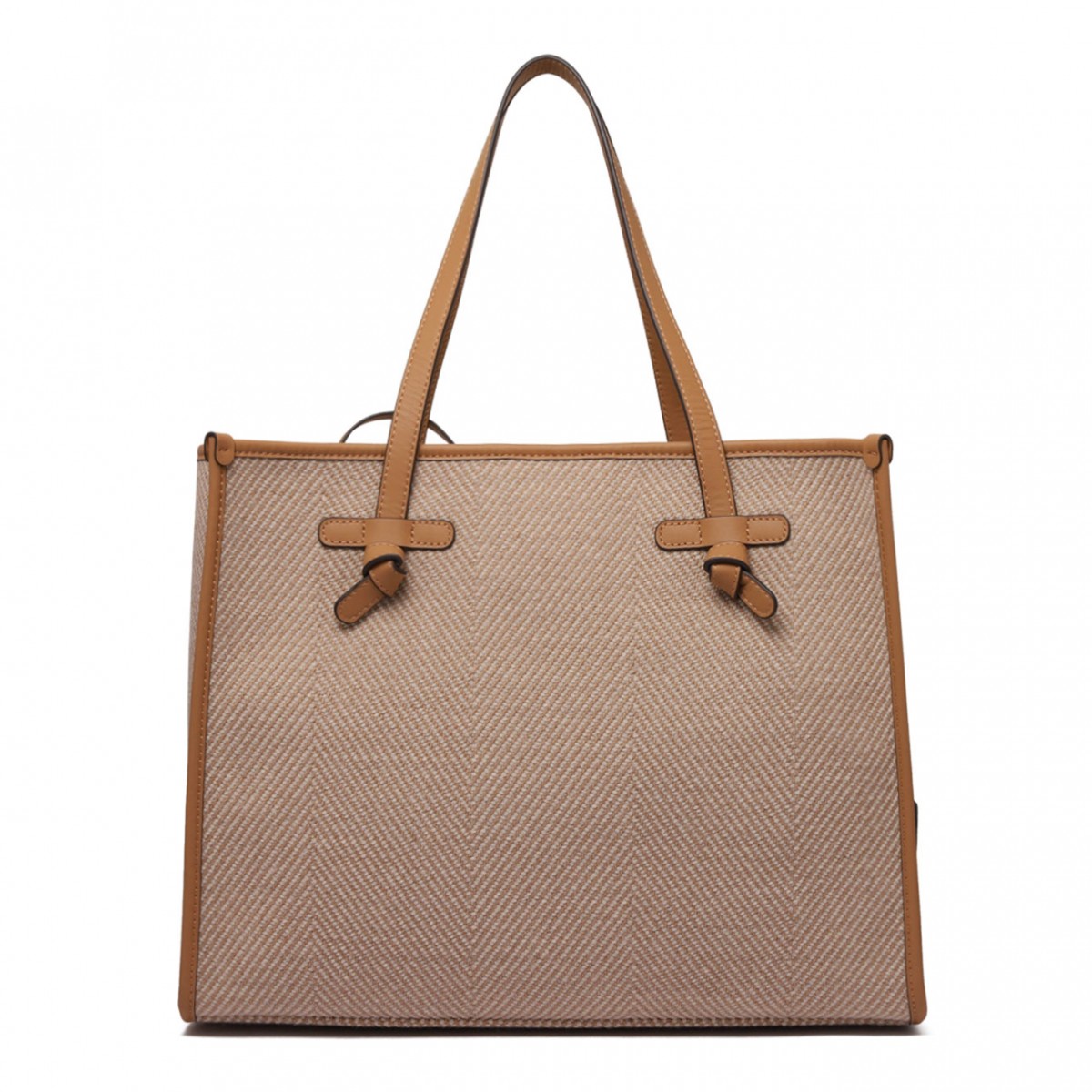 Almond Spiga Tote Bag