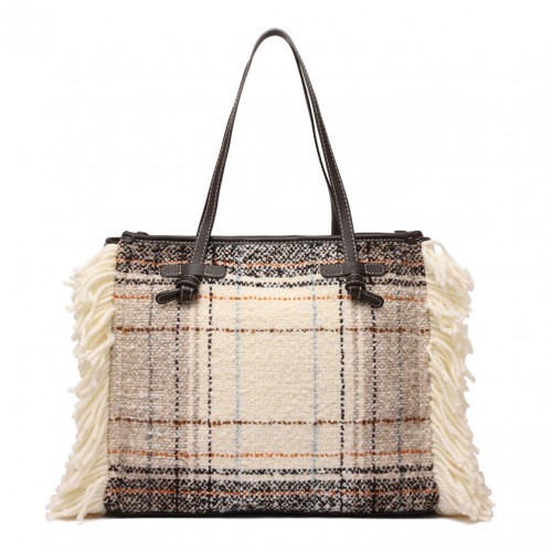 Ivory White Tote Bag