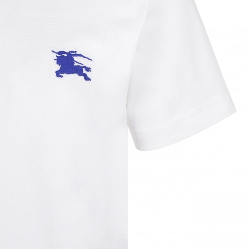White Pique Polo Shirt