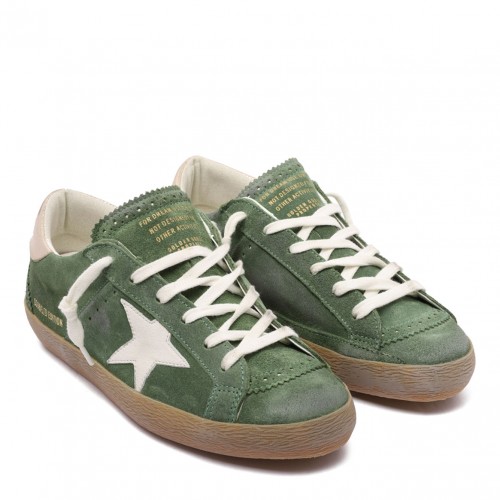 Green Super Star Sneakers