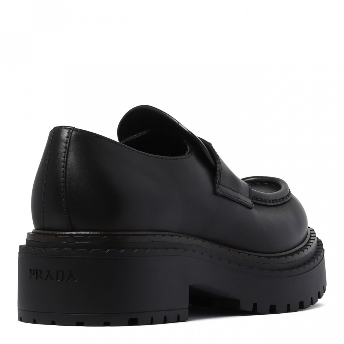 Black Leather Loafers