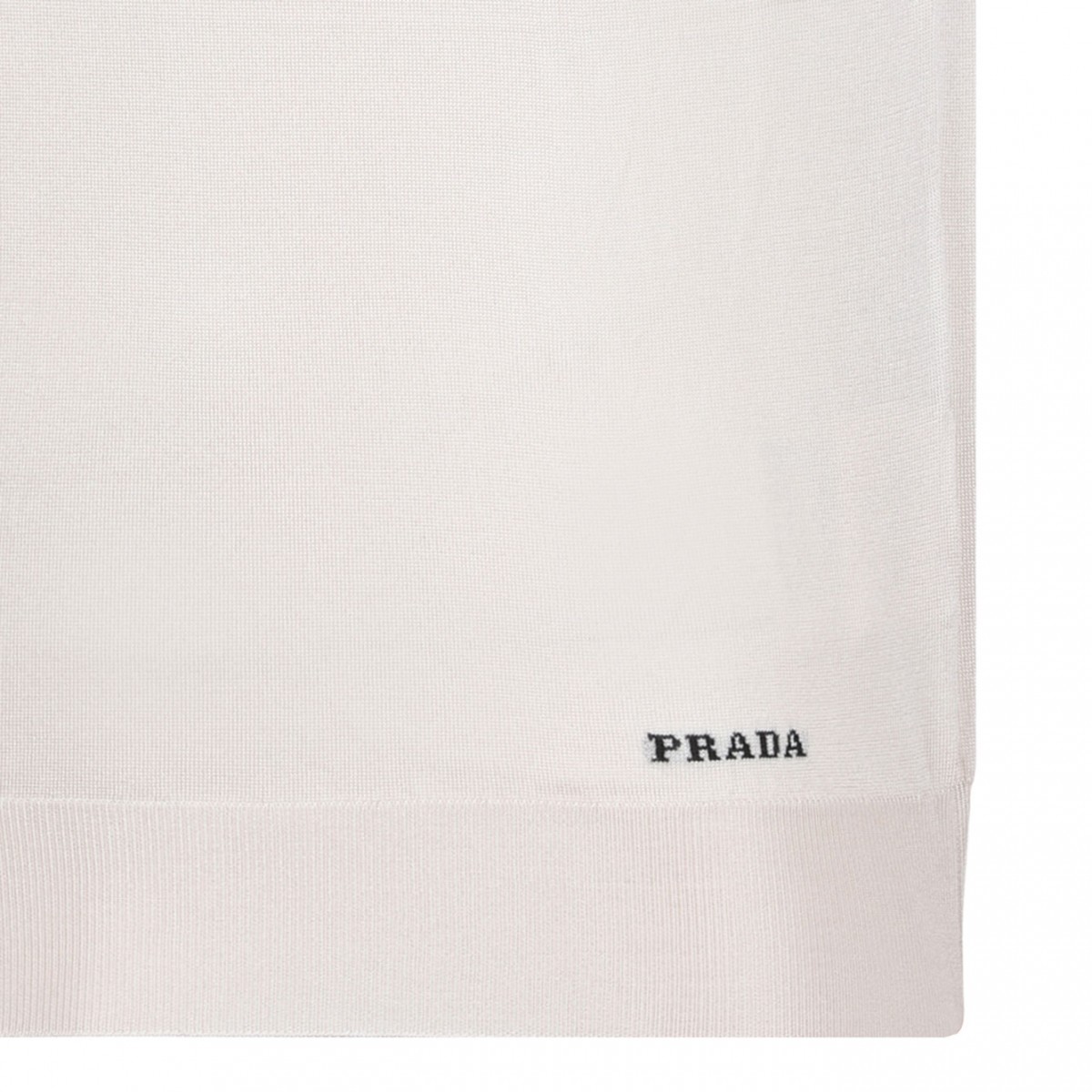 Natural Embroidered Logo Polo Shirt