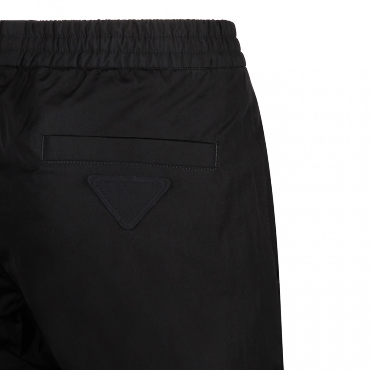 Black Cotton Trousers