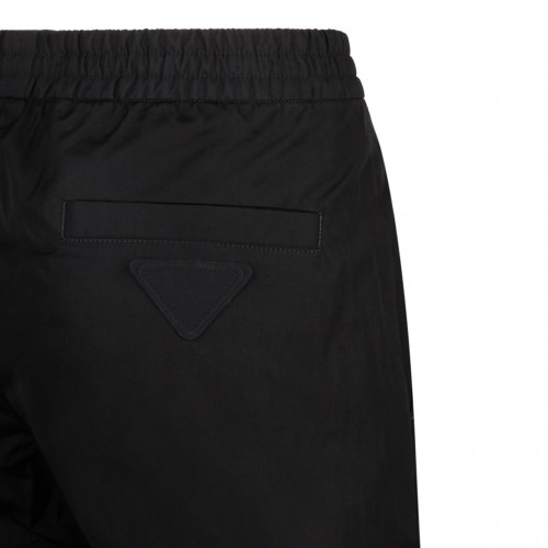 Black Cotton Trousers
