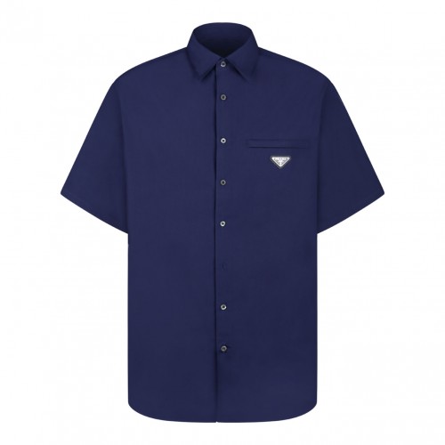 Blue Poplin Shirt