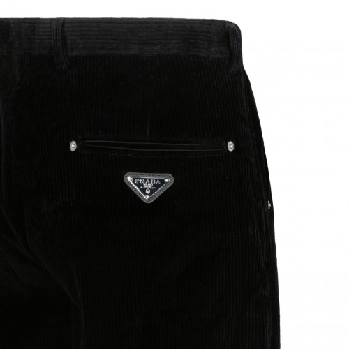 Black Corduroy Trousers