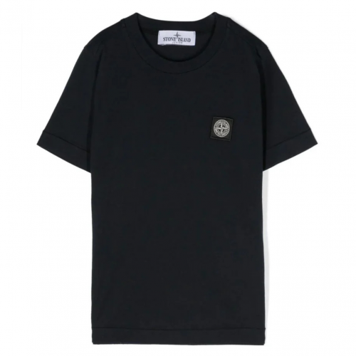 Black Logo Patch T-Shirt