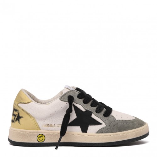 Gray and Multicolour Ball Star Sneakers