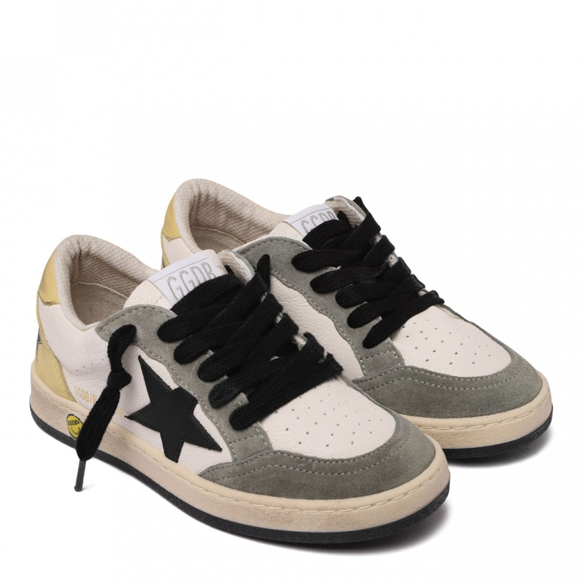 Gray and Multicolour Ball Star Sneakers