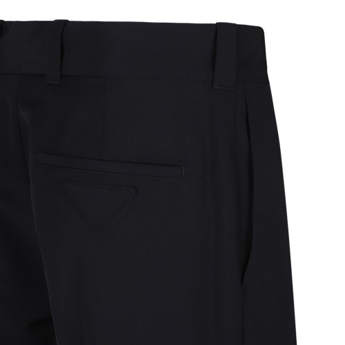 Black Triangle Logo Trousers