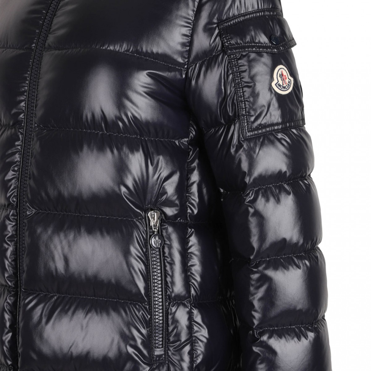 Courcelles Hooded Mid-Length Down Jacket