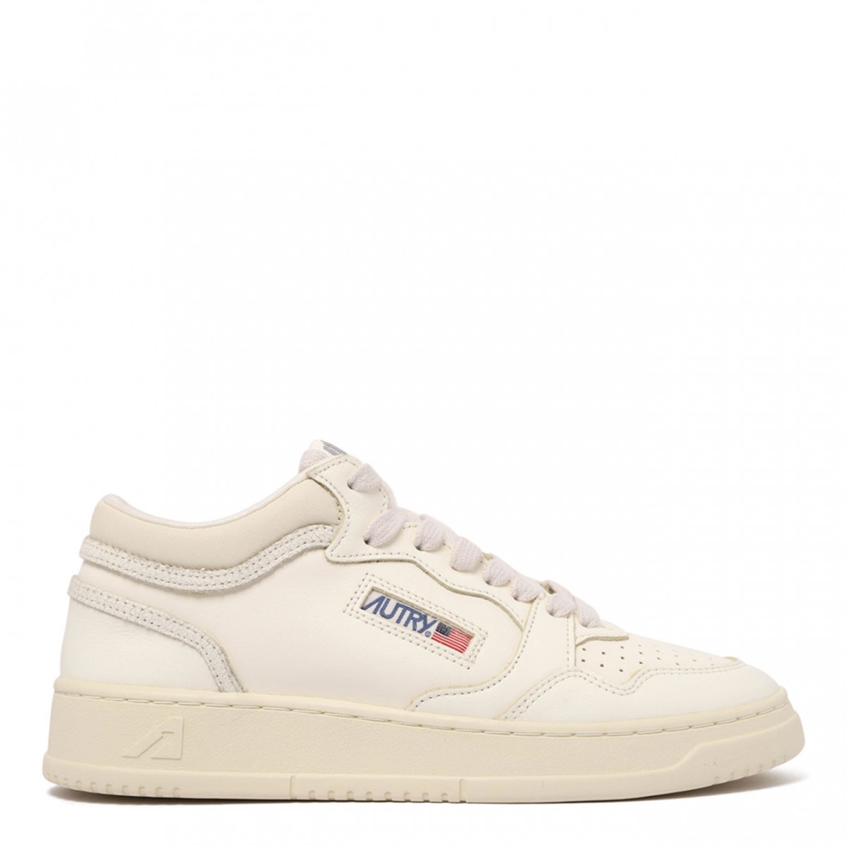 White Medalist Low Sneakers