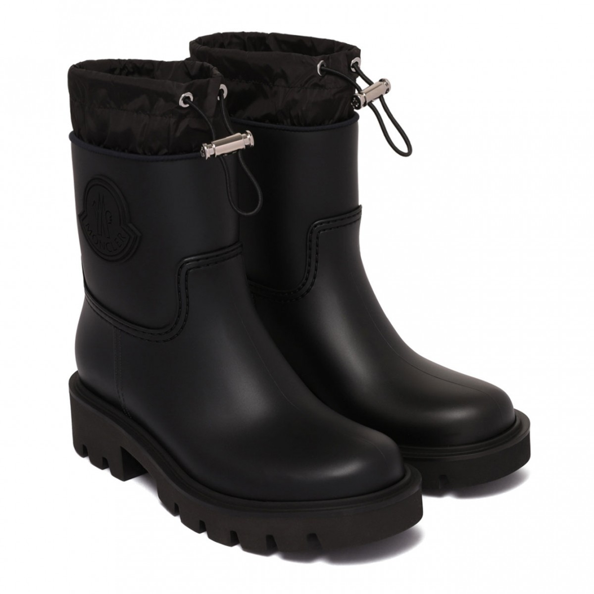 Black Kickstream Rain Boots