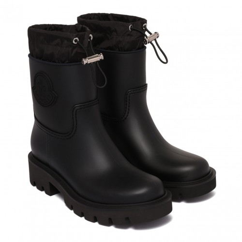 Black Kickstream Rain Boots