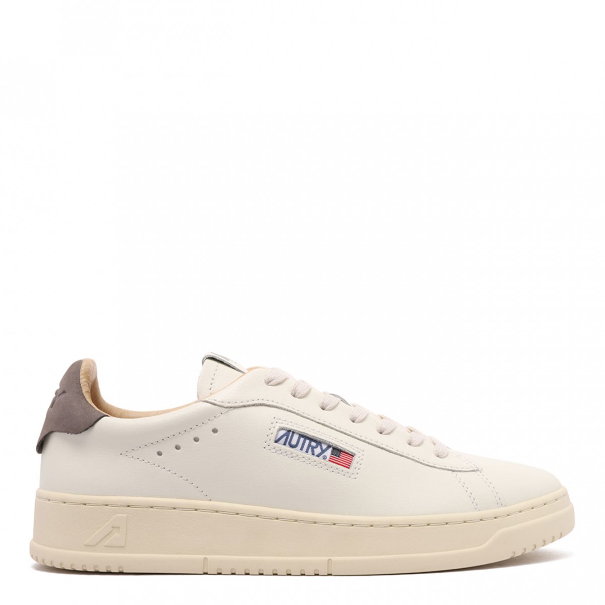 Dallas Cream and Brown Sneakers