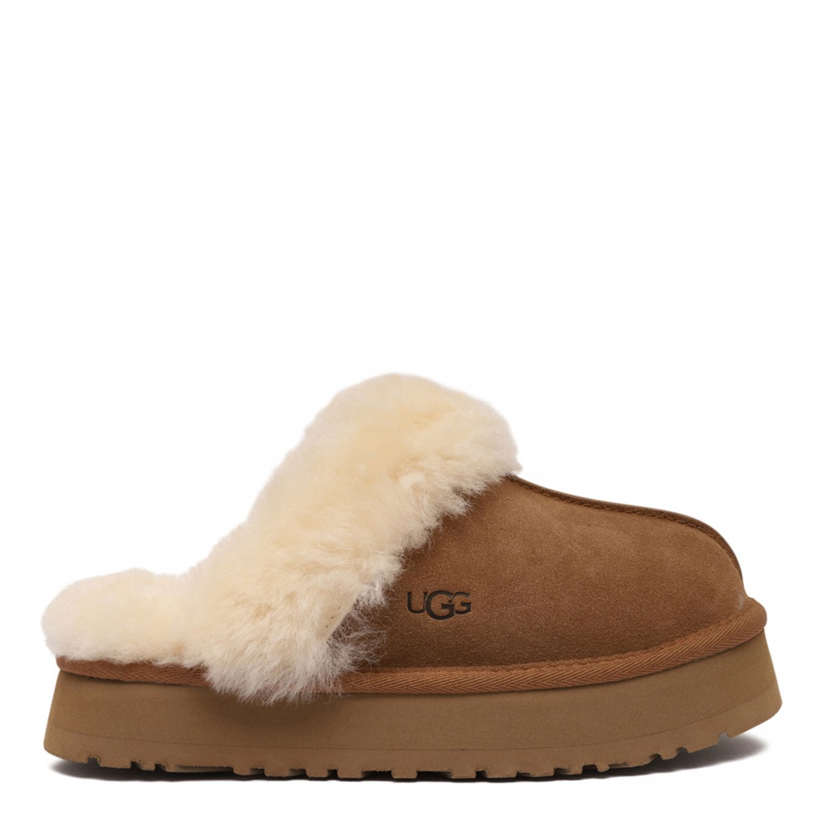 Disquette Light Brown Slippers