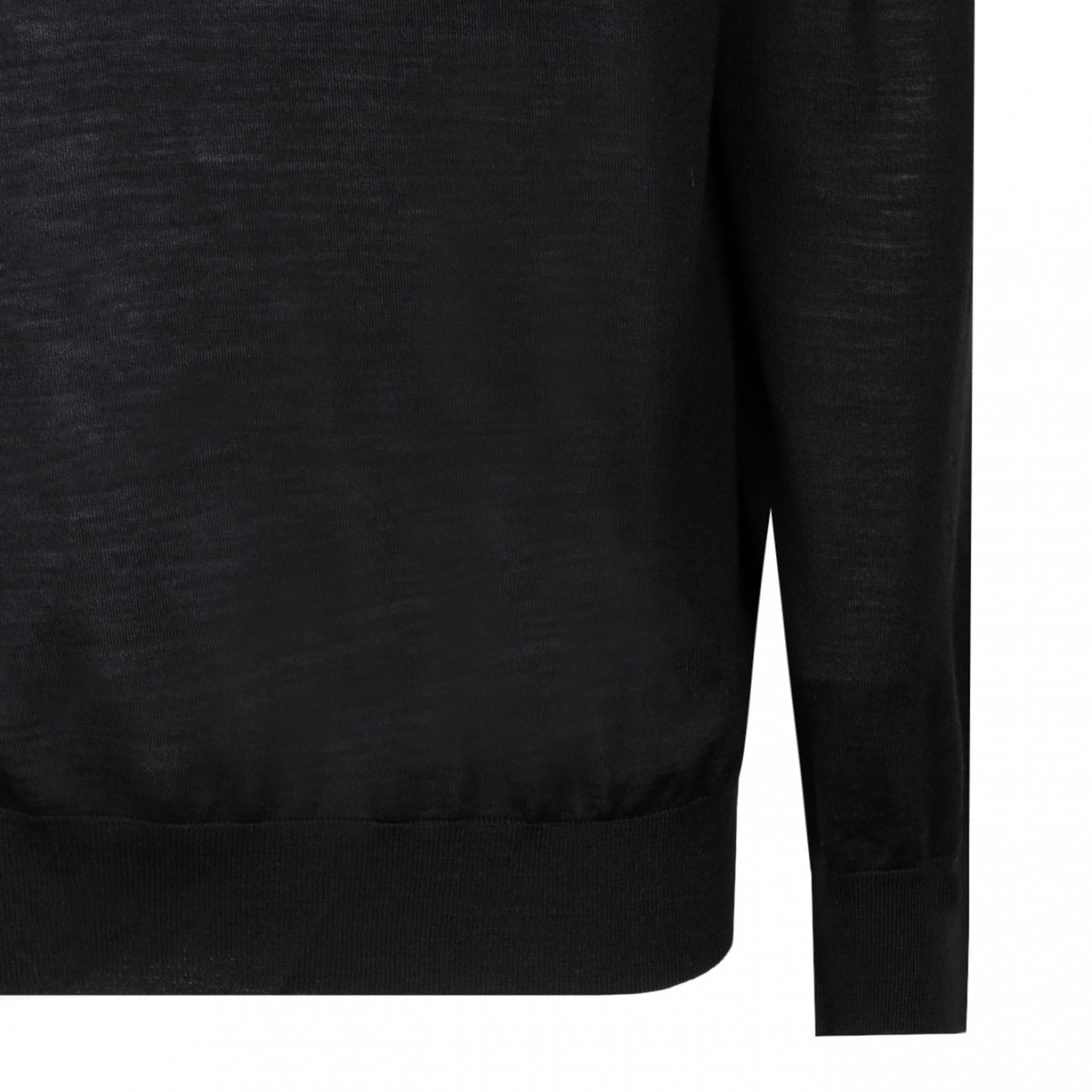 Black Wool Sweater