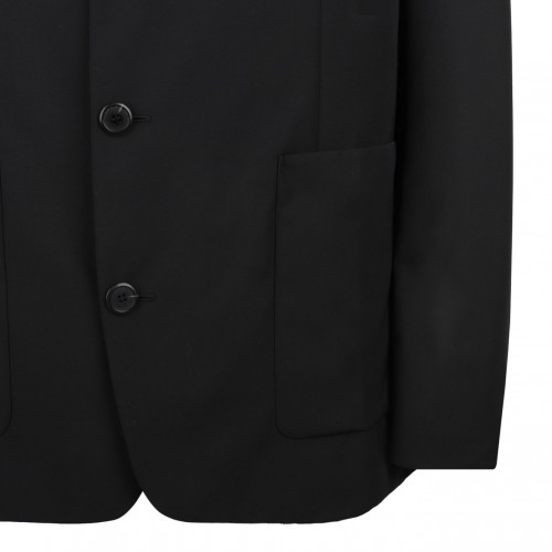 Black Single Breasted Blazer