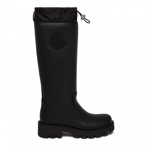 Black Kickstream High Rain Boots