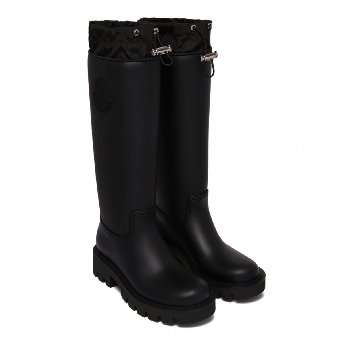 Black Kickstream High Rain Boots