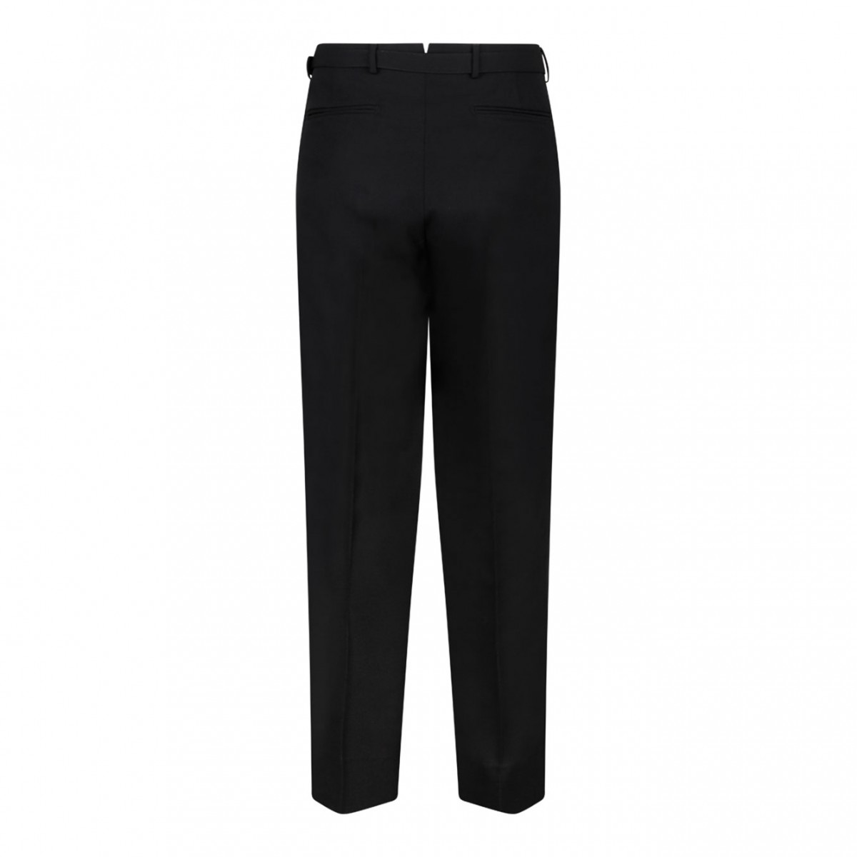 Black Wool Trousers