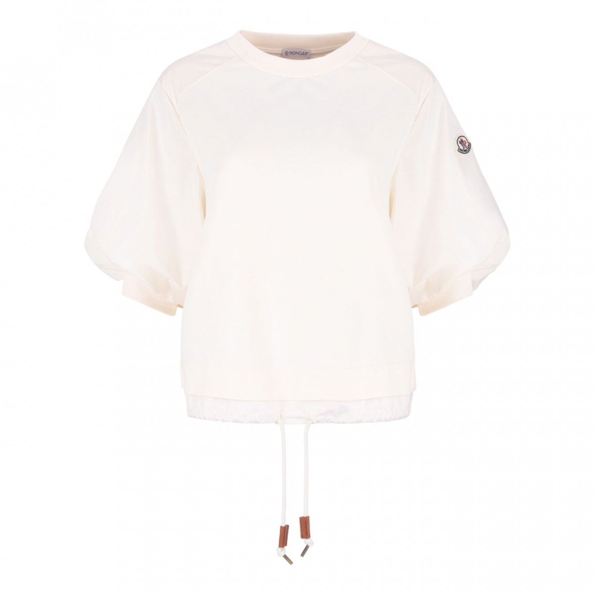 White Puff Sleeves T-Shirt