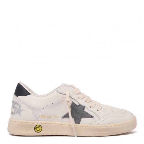 White Ball Star Sneakers