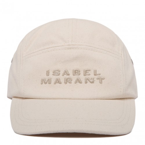 Ecru Tedji Baseball Cap