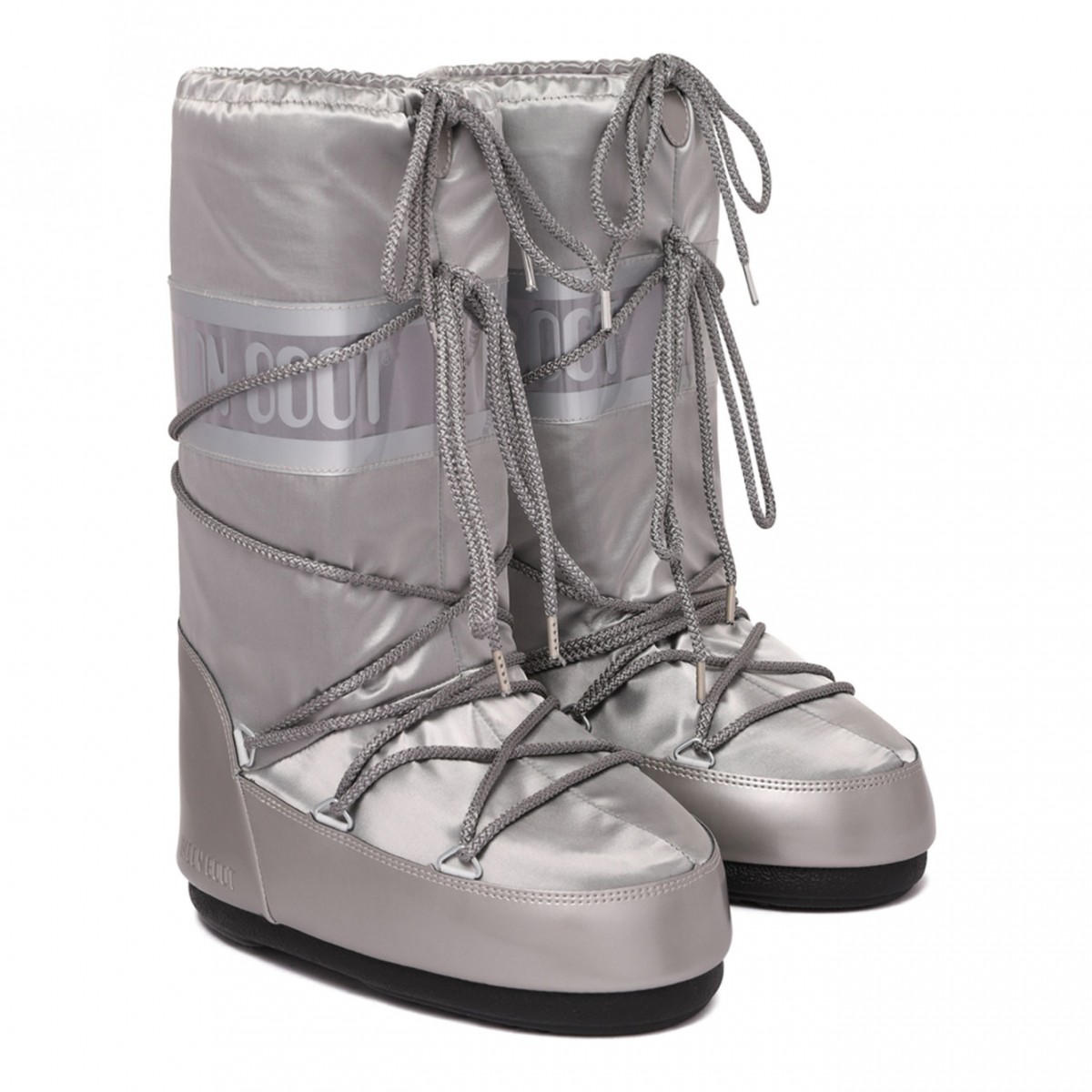 Silver Icon Glance Snow Boots