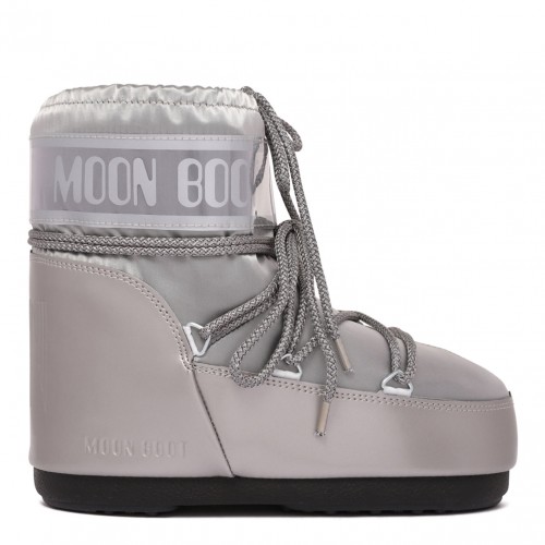 Silver Icon Low Glace Boots