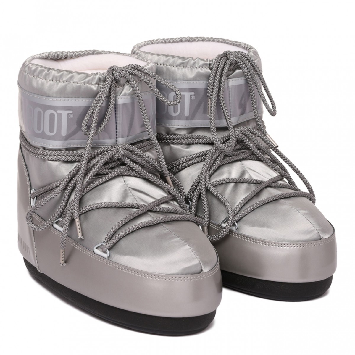 Silver Icon Low Glace Boots