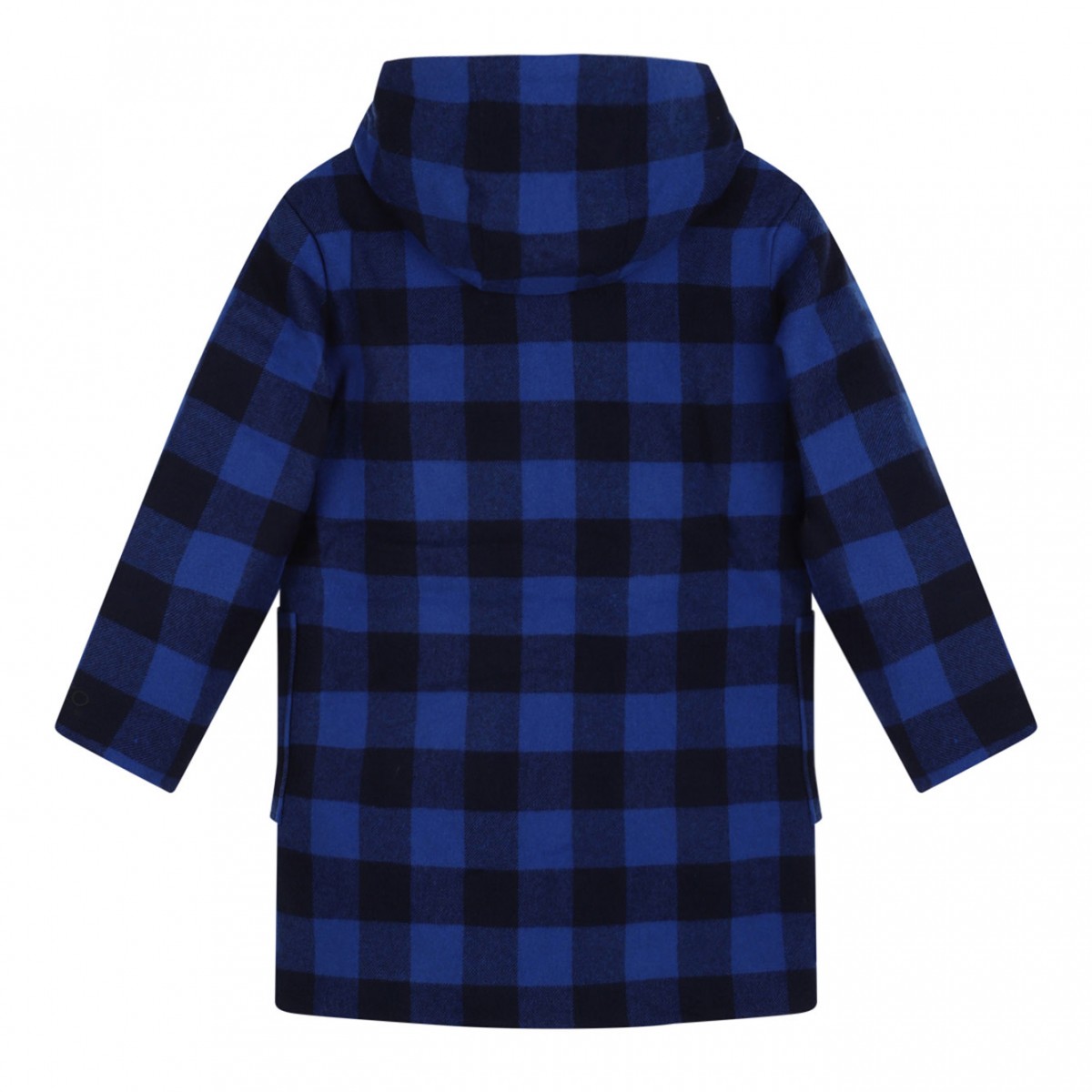 Boke Flower Check Pattern Coat