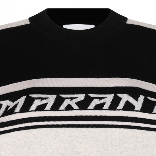 Black and White Callie Sweater