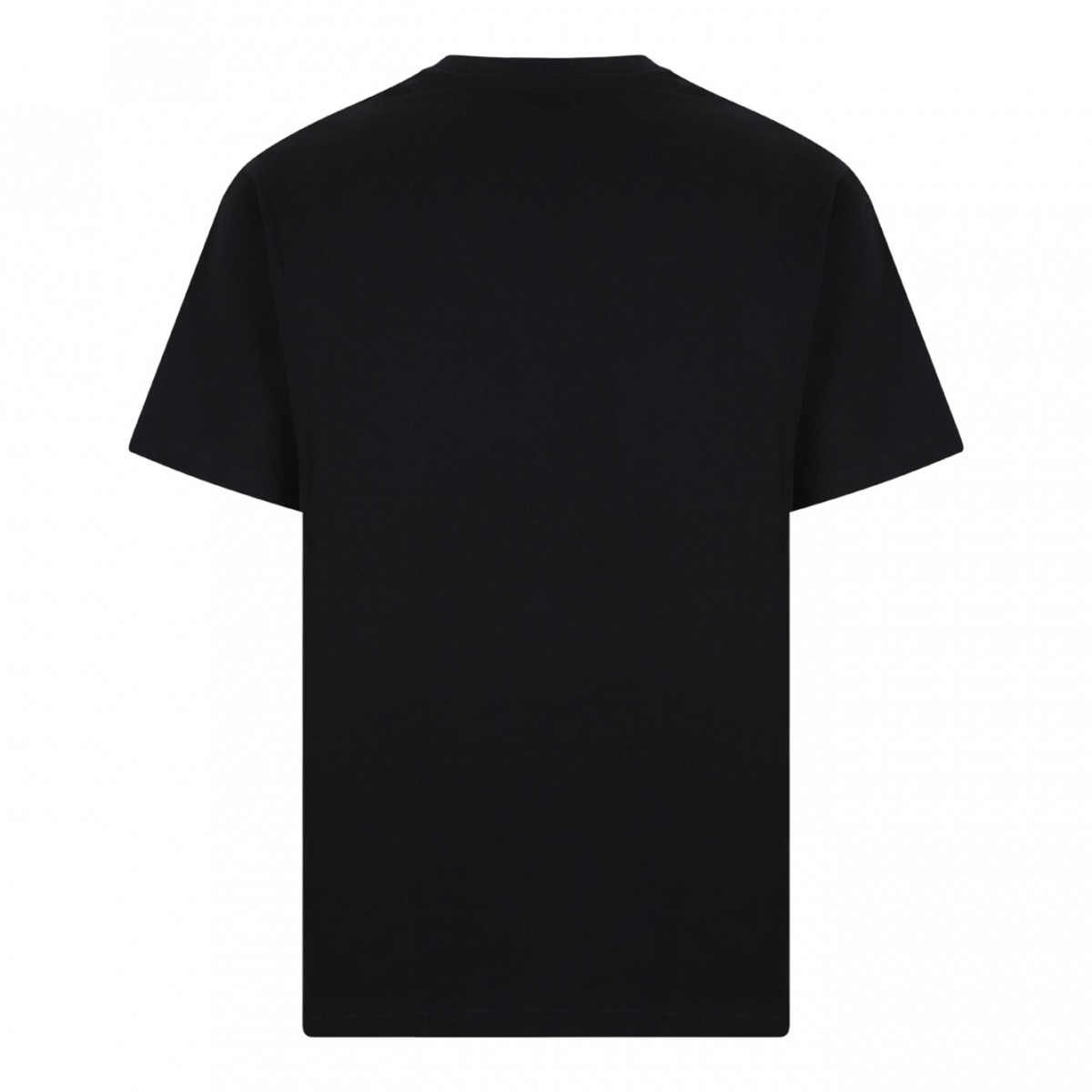 Black Logo Stamp Print Shirt