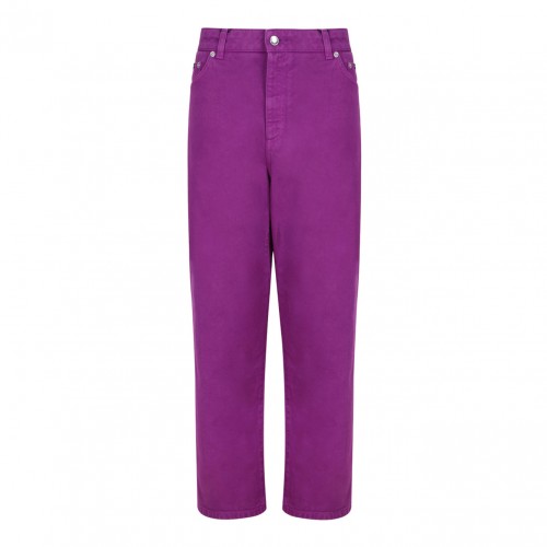 Purple Denim Jeans