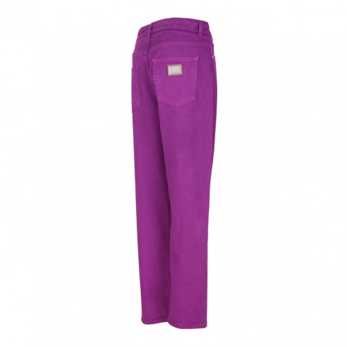 Purple Denim Jeans