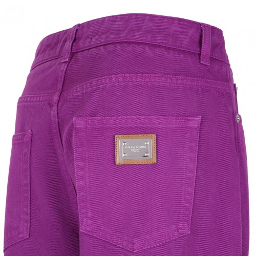 Purple Denim Jeans